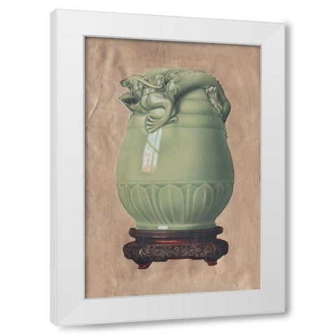 Chinese Earthenware VI White Modern Wood Framed Art Print by Vision Studio
