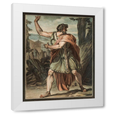 Theatrical Costumes I White Modern Wood Framed Art Print by Chery, M.