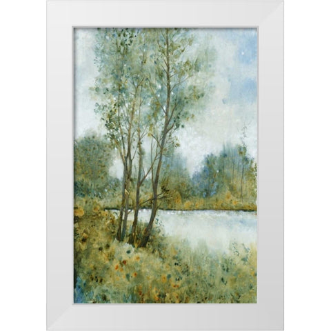Early Spring II White Modern Wood Framed Art Print by OToole, Tim
