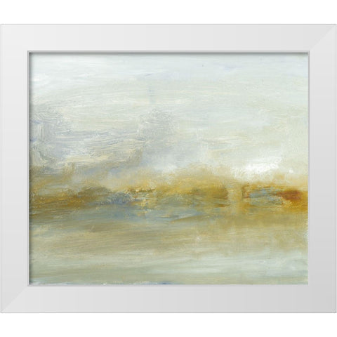 Morning Tide III White Modern Wood Framed Art Print by Gordon, Sharon