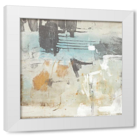 Fission I White Modern Wood Framed Art Print by OToole, Tim