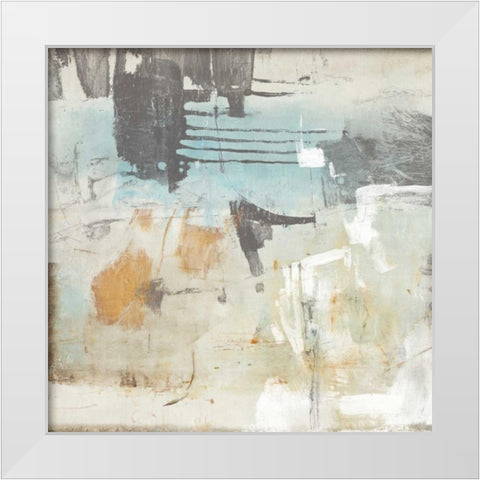Fission I White Modern Wood Framed Art Print by OToole, Tim