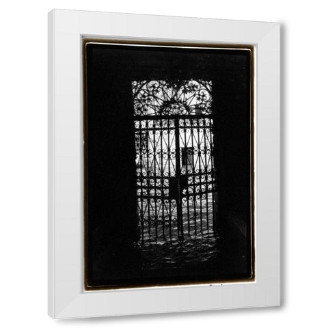 Hidden Passages Venice I White Modern Wood Framed Art Print by DeNardo, Laura