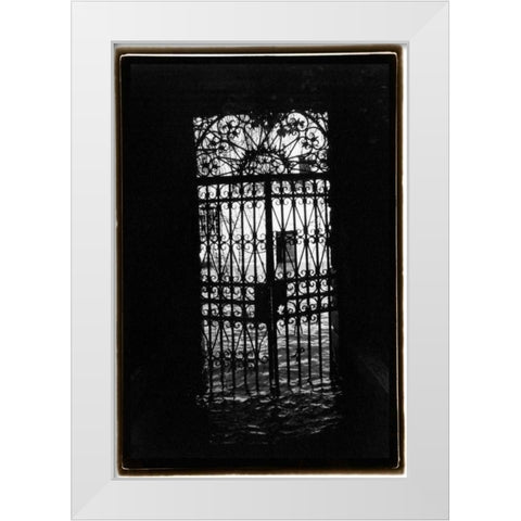 Hidden Passages Venice I White Modern Wood Framed Art Print by DeNardo, Laura
