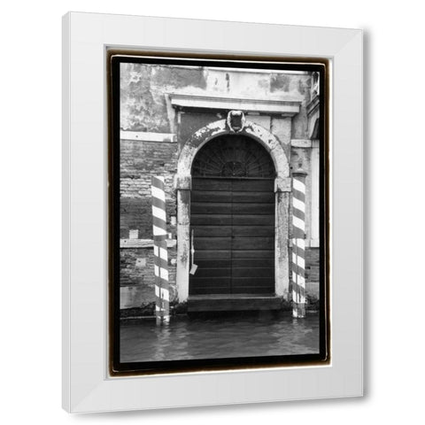 Hidden Passages Venice VI White Modern Wood Framed Art Print by DeNardo, Laura