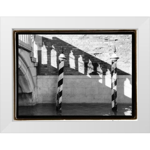 Hidden Passages Venice VIII White Modern Wood Framed Art Print by DeNardo, Laura