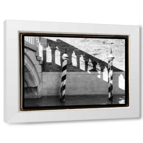 Hidden Passages Venice VIII White Modern Wood Framed Art Print by DeNardo, Laura