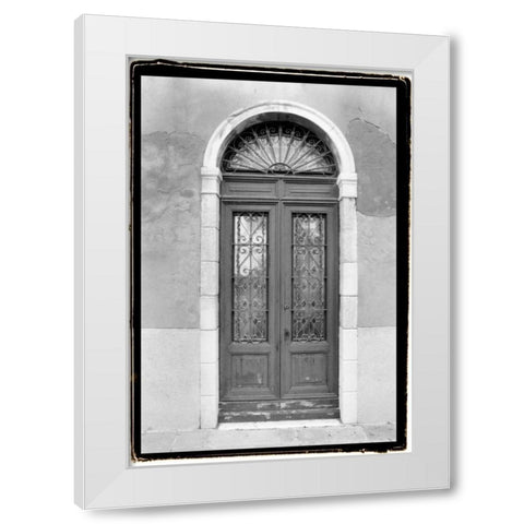 Venetian Doorways III White Modern Wood Framed Art Print by DeNardo, Laura