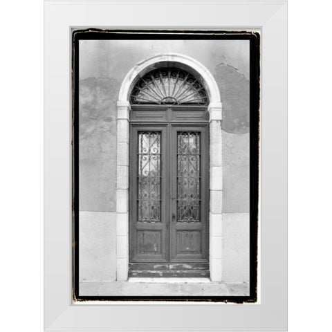 Venetian Doorways III White Modern Wood Framed Art Print by DeNardo, Laura
