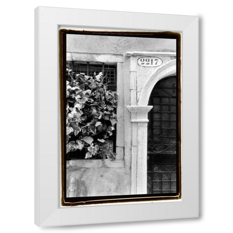 Venetian Doorways IV White Modern Wood Framed Art Print by DeNardo, Laura