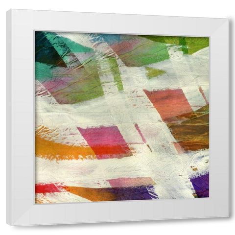 Ranier I White Modern Wood Framed Art Print by Butler, John