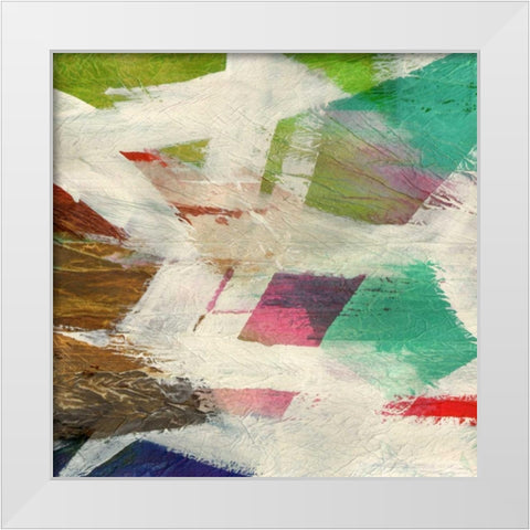 Ranier II White Modern Wood Framed Art Print by Butler, John