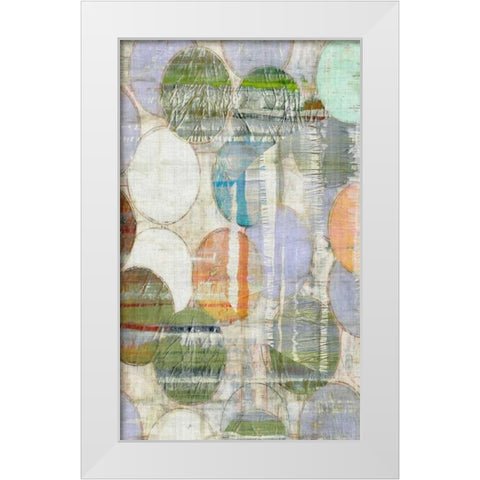 Ovation I White Modern Wood Framed Art Print by Butler, John