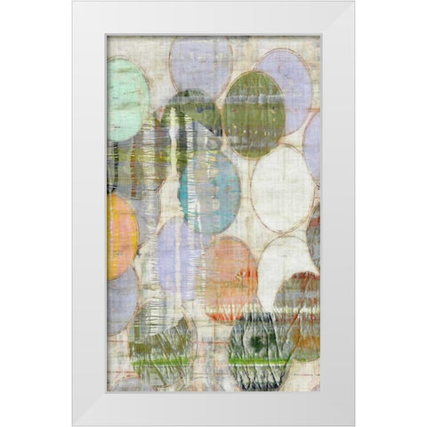 Ovation II White Modern Wood Framed Art Print by Butler, John