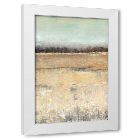 Harvest Day I White Modern Wood Framed Art Print by OToole, Tim