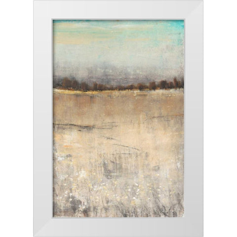 Harvest Day II White Modern Wood Framed Art Print by OToole, Tim
