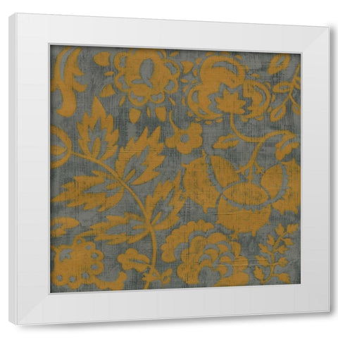 Mandarin Grove II White Modern Wood Framed Art Print by Zarris, Chariklia