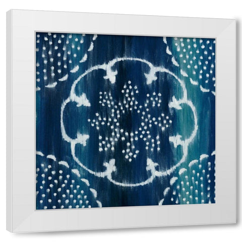 Moonbeam I White Modern Wood Framed Art Print by Zarris, Chariklia