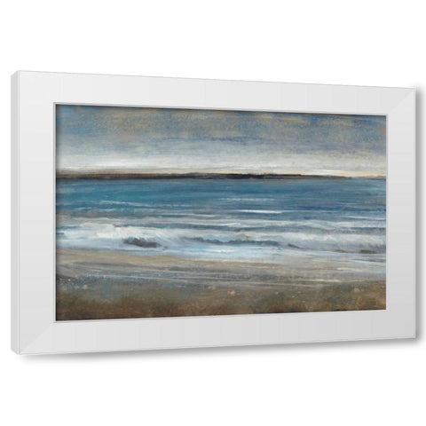 Ocean Light I White Modern Wood Framed Art Print by OToole, Tim