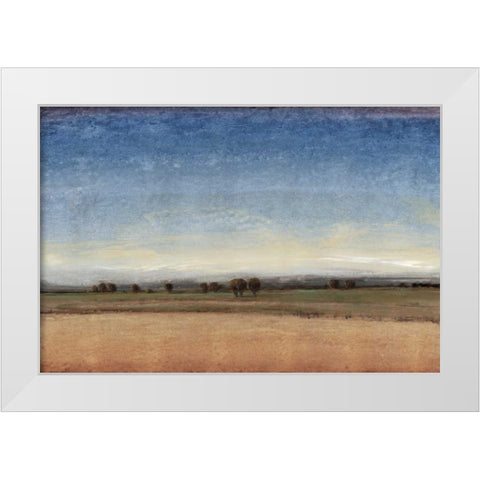 New Land II White Modern Wood Framed Art Print by OToole, Tim