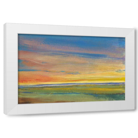 Fading Light I White Modern Wood Framed Art Print by OToole, Tim