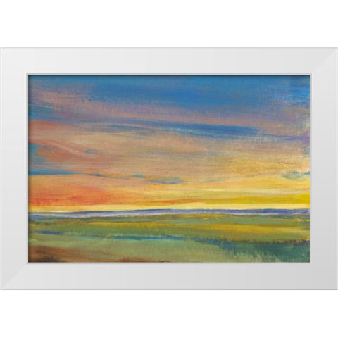 Fading Light I White Modern Wood Framed Art Print by OToole, Tim