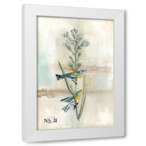 After Flight I White Modern Wood Framed Art Print by McCavitt, Naomi
