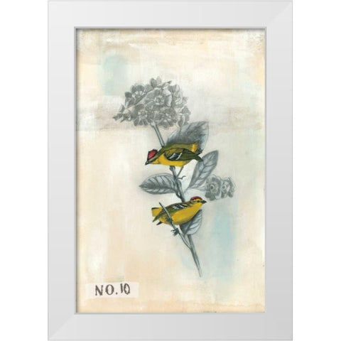 After Flight II White Modern Wood Framed Art Print by McCavitt, Naomi