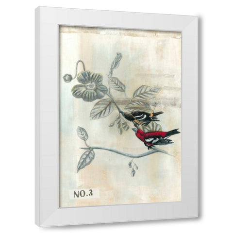 After Flight III White Modern Wood Framed Art Print by McCavitt, Naomi