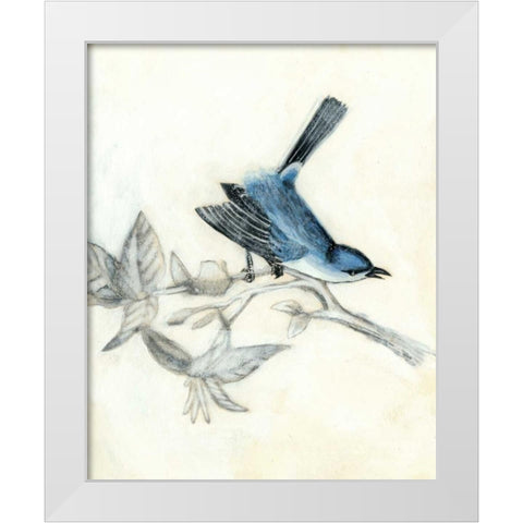 Rustic Aviary III White Modern Wood Framed Art Print by McCavitt, Naomi