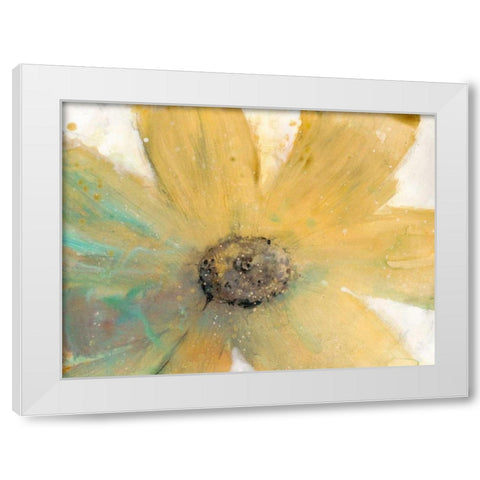 Floral Spirit II White Modern Wood Framed Art Print by OToole, Tim