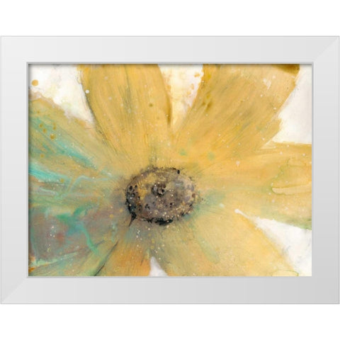 Floral Spirit II White Modern Wood Framed Art Print by OToole, Tim