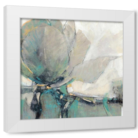 Revel I White Modern Wood Framed Art Print by OToole, Tim