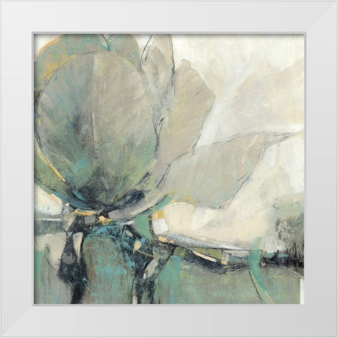 Revel I White Modern Wood Framed Art Print by OToole, Tim