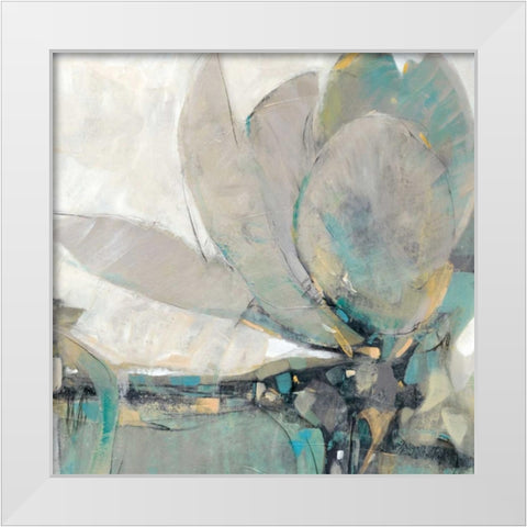 Revel II White Modern Wood Framed Art Print by OToole, Tim