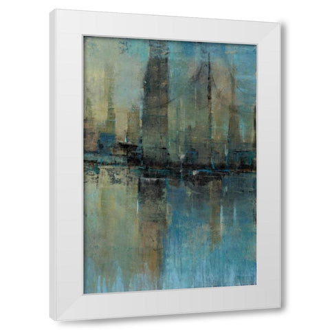 Downtown I White Modern Wood Framed Art Print by OToole, Tim