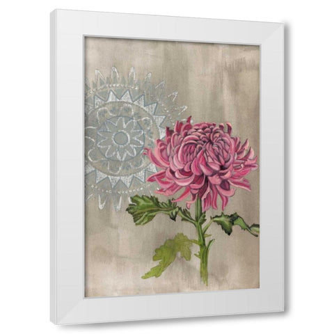 Bohemian Botanical I White Modern Wood Framed Art Print by McCavitt, Naomi
