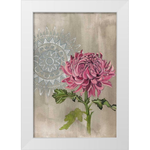Bohemian Botanical I White Modern Wood Framed Art Print by McCavitt, Naomi