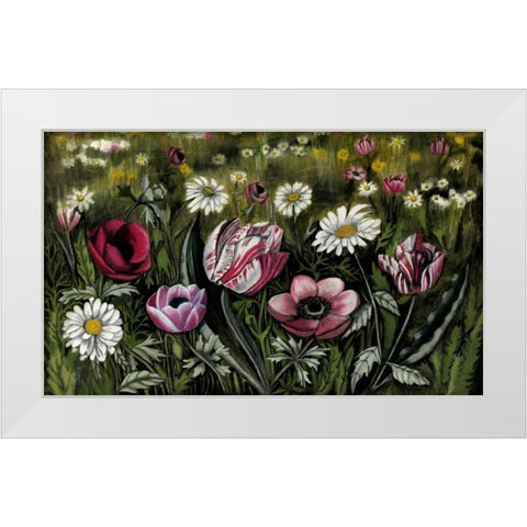 Vintage Garden II White Modern Wood Framed Art Print by McCavitt, Naomi