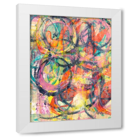 Spectacular I White Modern Wood Framed Art Print by Fuchs, Jodi