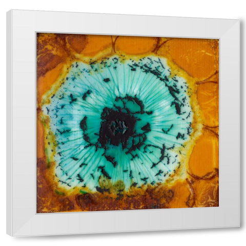 Oculus II White Modern Wood Framed Art Print by Ludwig, Alicia