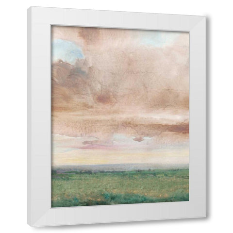 Sky Line III White Modern Wood Framed Art Print by OToole, Tim