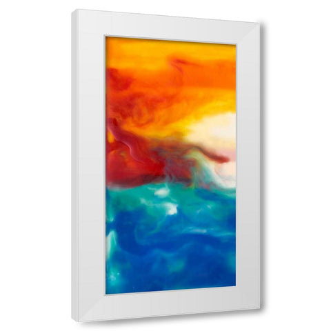 Marsh Sunrise I White Modern Wood Framed Art Print by Ludwig, Alicia