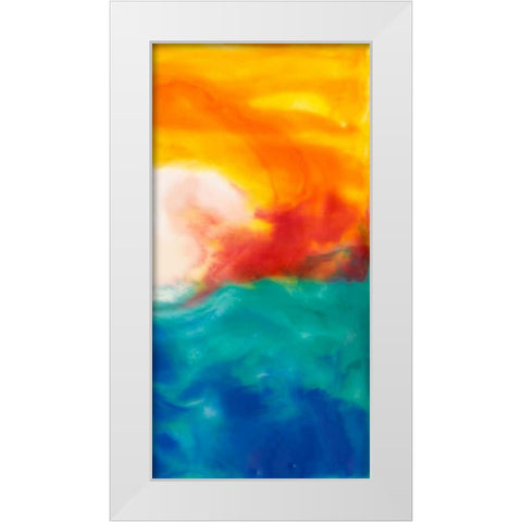 Marsh Sunrise II White Modern Wood Framed Art Print by Ludwig, Alicia