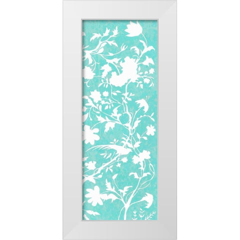 Graphic Chinoiserie II White Modern Wood Framed Art Print by McCavitt, Naomi