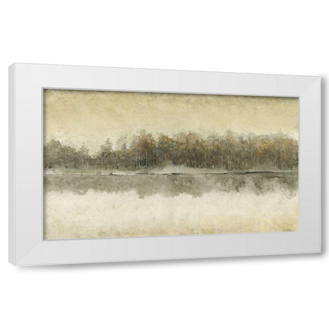 Edgewater II White Modern Wood Framed Art Print by OToole, Tim