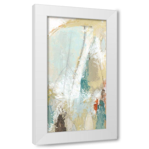Plaster Sketch II White Modern Wood Framed Art Print by Vess, June Erica