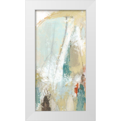 Plaster Sketch II White Modern Wood Framed Art Print by Vess, June Erica