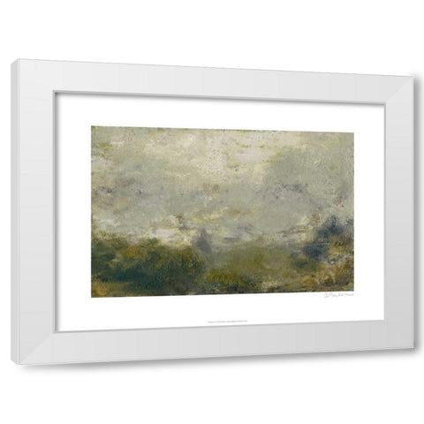 Cove II White Modern Wood Framed Art Print by Gordon, Sharon