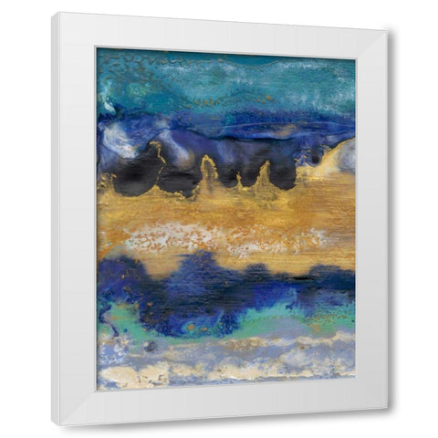 Surf I White Modern Wood Framed Art Print by Ludwig, Alicia